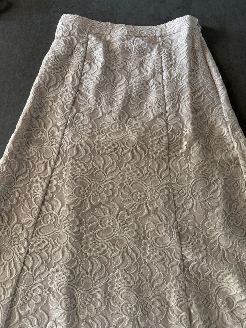 LOFT Floral Lace Maxi Skirt - Picture 7 of 12